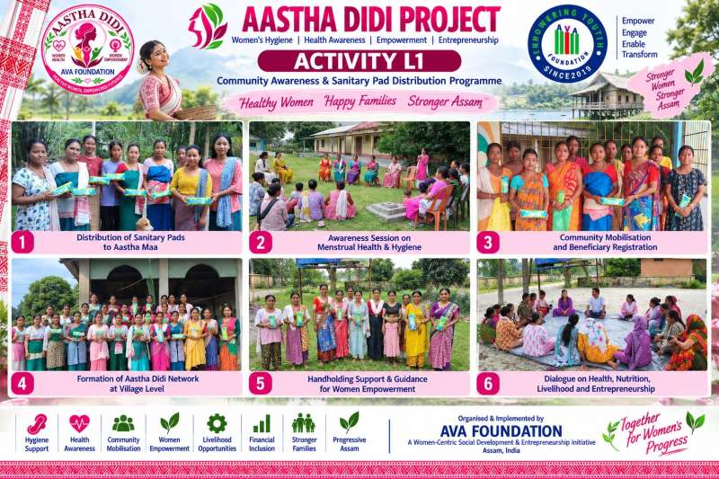 Community Awareness & Sanitary Pad Distribution Programme